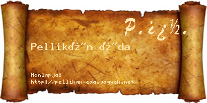 Pellikán Éda névjegykártya